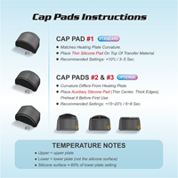 Presse à chaud pour personnalisation par sublimation de casquettes