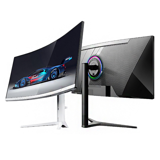 4K Curved 34-Inch High-Definition Gaming Monitor Fish Tail Design with 165Hz Refresh Rate Wide Computer Display Screen