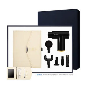 Article promotionnel grand écran d'écriture bloc-notes power bank carnet de notes pistolet de Massage ensemble cadeau pour <span class=keywords><strong>maman</strong></span> - Product Image 2