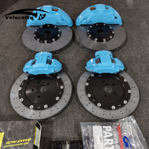 Juego de pinzas de freno de cerámica de carbono PCCB de 10 pistones con disco de freno de cerámica de carbono 440 400 para Porsche Macan <span class=keywords><strong>BMW</strong></span> <span class=keywords><strong>X5</strong></span> - Product Image 6