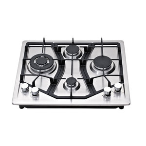 Populaire Style Appareils De Cuisine Facile À Nettoyer En Fonte 4 brûleur cuisinière à gaz construit en cuisinière cuisinière à gaz - Product Image 1