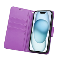 Nouvelle conception Étui portefeuille en cuir PU à rabat pour iPhone 18 17 16 15 Pro Max 16 14 Plus Air 16e avec support magnétique pour cartes NFC Housse de téléphone portable