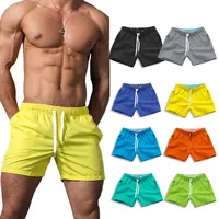 Shorts de praia para homens, bermuda masculina de verão de secagem rápida personalizada