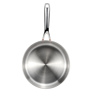 Sartén <span class=keywords><strong>de</strong></span> Inducción <span class=keywords><strong>de</strong></span> Lujo Más Vendida, Sartén <span class=keywords><strong>de</strong></span> <span class=keywords><strong>Acero</strong></span> <span class=keywords><strong>Inoxidable</strong></span> <span class=keywords><strong>de</strong></span> 3 Capas con Diseño Martillado, Apta para Horno, Mango <span class=keywords><strong>de</strong></span> Metal - Product Image 4