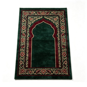Alfombra de Nailon para <span class=keywords><strong>Mezquita</strong></span>, Rollo de Alfombra de Pared a Pared, Antibacteriana, Resistente al Desgaste, Alfombra de Oración Islámica Geométrica para Proyectos de Mezquitas - Product Image 2