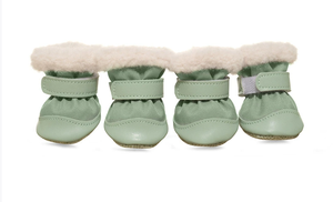 Chaussures et bottes imperméables respirantes modernes et mignonnes en tissu PU pour chiens et chats OEM Teddy <span class=keywords><strong>Chihuahua</strong></span> - Toutes saisons, intérieur et extérieur - Product Image 4
