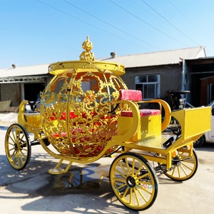 Golden High Quality Electric Pumpkin Carriage/classic Electric Pumpkin Carriage Factory Outlet - Product Image 4