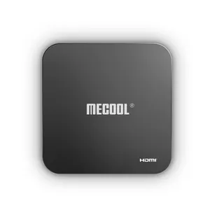 Mecool Android TV Box KM9 PRO 2GB 16GB IP 4K Android 10 Amlogic S905X2 ديلوكس 5G Wifi Google معتمد ATV TV Box