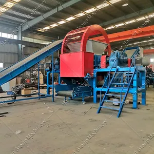 High Output Used Tire Shredder Machine For Sale