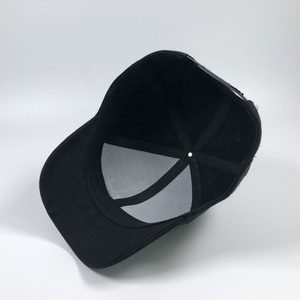 OEM nuevo diseño gran oferta Gorras Unisex puertos negros verano curva sombreros con logotipo bordado personalizado gorra de béisbol de ala corta - Product Image 5