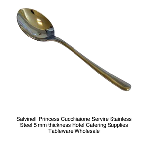 Salvinelli <b>Princess</b> Serving Spoon 18/10 Stainless Steel, 5 mm Thick - Product Image 2