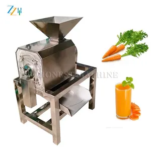 Automatic Carrot Juice Extractor / Machine Pulping Tomato / Pulp Machine Of Vegetables