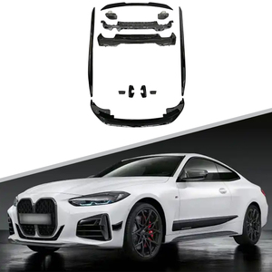 Wholesale MP Style Car Bumper Front Lip Side Skirt Vents Spoiler Gloss Black Aero Kit Body Kit for <strong>BMW</strong> <strong>4</strong> <strong>Series</strong> <strong>G22</strong> <strong>Coupe</strong> - Product Image 1