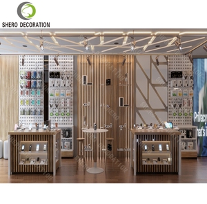 Muebles Personalizados para Tienda de Teléfonos Móviles con Estanterías de Pared, Vitrina de Exhibición para Tienda Minorista de Móviles - Product Image 1