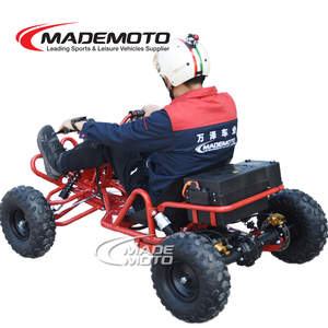 500W 1000W Shaft <span class=keywords><strong>Cross</strong></span> Racing <span class=keywords><strong>Kart</strong></span> <span class=keywords><strong>Motor</strong></span> Kit de alta velocidad eléctrico para adultos Go Karts - Product Image 2