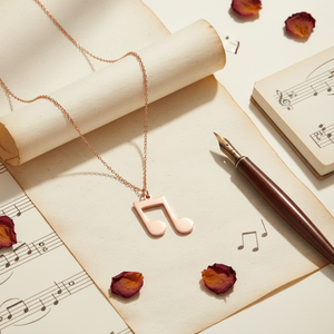 Collier pendentif Melody en argent sterling 925 de la collection Azuris, bijoux fins TR - Product Image 3