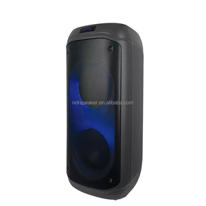 <span class=keywords><strong>Altavoz</strong></span> de <span class=keywords><strong>Torre</strong></span> de Sonido <span class=keywords><strong>Bluetooth</strong></span> NDR-810 Dual de 8 Pulgadas de Alta Potencia para Fiestas con Batería Recargable, Caja de Madera, 100 W - Product Image 6