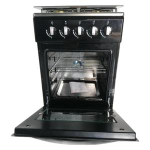 <span class=keywords><strong>Horno</strong></span> de Gas de Acero Inoxidable con Puerta de Vidrio Doble Negra, Dos Placas de Cocción, <span class=keywords><strong>Horno</strong></span> para Trabajadores de Oficina <span class=keywords><strong>y</strong></span> Alquileristas - Product Image 1