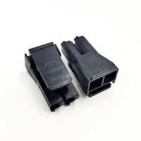 Kabel Molex 444412002 Hitam Asli 7.5 mm Crimp Female Tahan Air 2 Pin Housing
