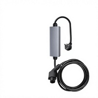 Chargeur EV portable de niveau 2 de 7 kW, type 2, monophasé, station de charge rapide pour véhicules électriques