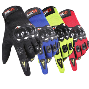 Guantes de Ciclismo de Montaña de Invierno con Logotipo Personalizado al por Mayor, Guantes de Cuero Unisex Transpirables de Dedo Completo - Product Image 2