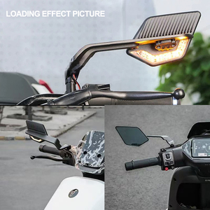 Accessoires modifiés pour moto ATV <span class=keywords><strong>KTM</strong></span>, rétroviseur latéral avec clignotant, rétroviseur, accessoires pour motocyclettes - Product Image 5