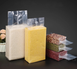 Tùy chỉnh PE Cốc Nhựa Chủ dưới miếng vải hình tam giác túi cho thuận tiện Takeaway đồ uống bong bóng BOBA trà cà phê siêu thị - Product Image 6