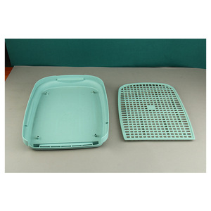 Vente en gros de fournitures pour animaux de compagnie Boîte de <span class=keywords><strong>transport</strong></span> aérien en plastique portable <span class=keywords><strong>Cage</strong></span> pour chat avec fermeture à bouton Style sac à dos pour les soins des chiens et des chats - Product Image 4