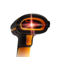 Lector de Códigos QR 1D 2D Portátil y Robusto de Lectura Rápida QunSuo para Exteriores con Base de Carga USB