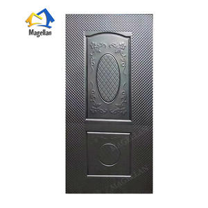 Precio competitivo Puerta <span class=keywords><strong>Exterior</strong></span> Puerta Piel Hoja de acero estampada Piel de puerta de acero en relieve - Product Image 2