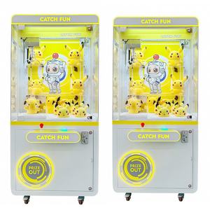 Machine de jeu à griffes de table commerciale personnalisée en métal, à monnayeur, avec lecteur de tickets, garantie 1 an, multilingue et compatible Wi-Fi - Product Image 5