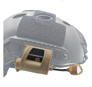 ไฟฉาย DFA02 LED 4 โหมดแสงสว่าง แบบยุทธวิธี ติดหมวกพร้อมราง - Product Image 5