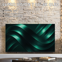 Lumio Vision 7 2026 139 cm (55 Pulgadas) 4K Ultra-HD Smart QLED Google TV con Android 14 y Asistente de Google FTW3-ADSJ