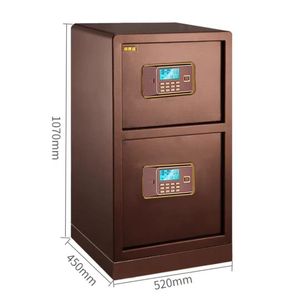 Coffre-fort électronique Yongkangda 1000*520*450mm avec serrure à code numérique pour la maison, le bureau, l'hôtel et le rangement de bijoux - Product Image 2