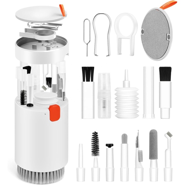 Portable Multifunctional Phone Notebook Electronics 20-In-1 Touch Screen Cleaner Electronics Computer Keyboard Cleaner Brush