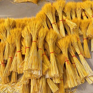 Ramo de Flores Secas de Trigo Dorado, 100 Tallos de 45-50 cm, Decoración para Bodas, Accesorios para Fotografía en Exteriores, Adorno para el Hogar - Product Image 2