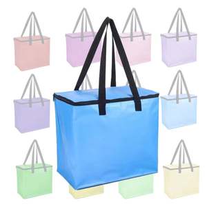 Bolsa Térmica Aislante para Comida para Llevar, Impermeable, de Tela No Tejida Reciclable, para Pasteles, Pizza, Sándwiches, Portátil - Product Image 1