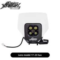 Ensemble de phares LED Bison pour moto tout-terrain KTM/GASGAS/Husqvarna 17-23 & 24-26 (hors plastique)