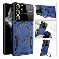 Étui de mode pour Xiaomi 14 Pro avec anneau béquille 13T grande fenêtre housse antichoc pour Redmi 13C NOTE12 PRO étuis