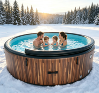 Piscines pliables portables pour intérieur/extérieur, 3*1,2 mètres ou taille personnalisée, piscine pour adultes et enfants, pour usage familial