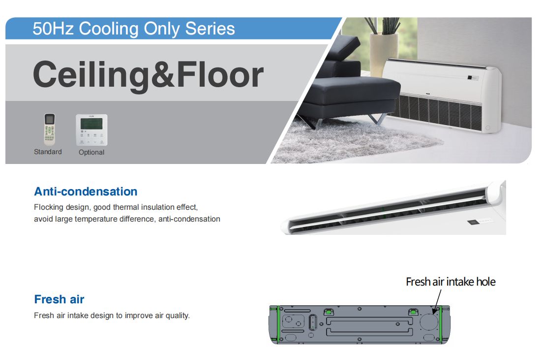 Ceiling&floor 18000btu ceiling floor ac