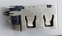 Ordinateur populaire 4p USB A Socket R/A Short body Dip Type connecteur USB femelle fabricant de prise usb