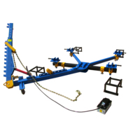 WT VE-700 Offre Spéciale Outil de Réparation de Carrosserie Automobile Machine de Redressage de Châssis Construction Métallique Table de Travail 3500x2000mm Banc de 200mm