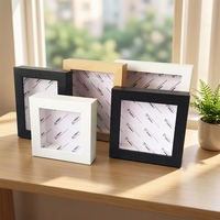 Vente en gros de boîtes à ombre 3D, 3 cm de profondeur, cadres carrés pour photos, 5/6/8/10/12/16 pouces, pour la décoration de la maison