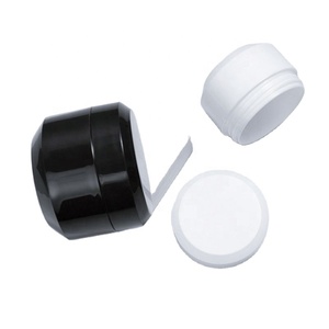 High Quality <b>Plastic</b> <b>Packaging</b> Face Cream Jar Mini Cosmetic 50 ml Jars With Lid Black Eye Cream Jar - Product Image 1