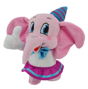 Peluche rosa elefante peluche grigio divertente - Product Image 3