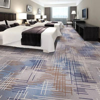 Tapis en sisal imprimé à motifs, du mur au mur