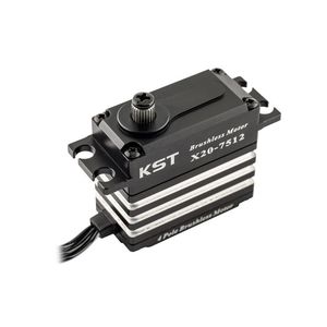 KST X20-7512 82Kgf.cm 0.11 วินาที 7.4V มอเตอร์ไร้แปรงถ่านประสิทธิภาพสูง กำลังสูง IP65 กันน้ำ ชุดเฟืองเหล็กชุบแข็ง - Product Image 3