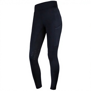 Leggings de equitación para mujer Ashi Sports Wear con agarre de silicona en toda la superficie, cintura alta, ajuste ceñido, 87% nailon - Product Image 1