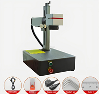 Nouvelle machine de marquage au laser à fibre de table pour métal, bois, pierre, caoutchouc, plastique - Facile à utiliser